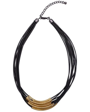 Adornia 14K Plated Statement Necklace