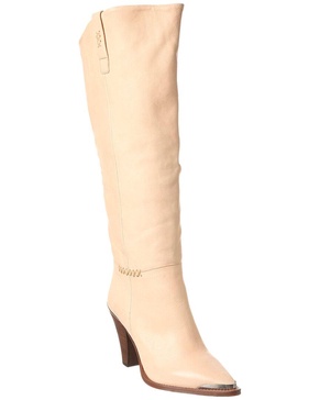 Free People Stevie Leather Knee-High Boot