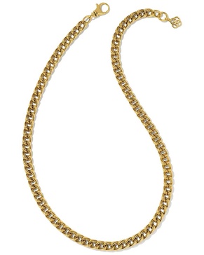 Kendra Scott Vincent 14K Plated Chain Necklace