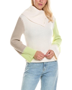 flores wool & cashmere-blend sweater