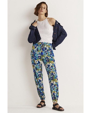 Boden Crinkle Tapered Trouser