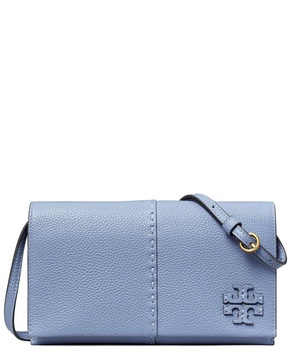 Tory Burch Mcgraw Leather Wallet Crossbody