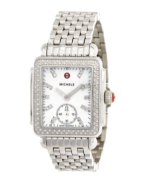 Michele Women's Deco Mid Diamond Watch