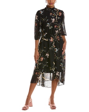 Nanette Nanette Lepore Floral Midi Dress