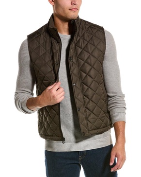 Cole Haan Diamond Quilted Vest