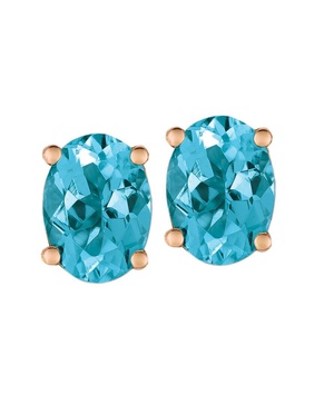 Le Vian 14K & Silver Plated 2.00 ct. tw. Signity Blue Topaz Earrings