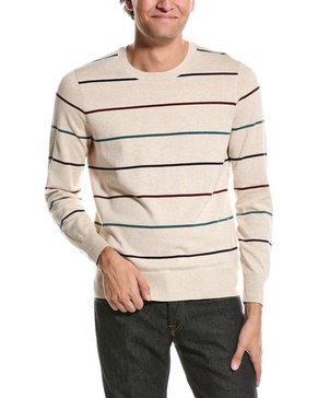 Brooks Brothers Swift Wool-Blend Crewneck Sweater