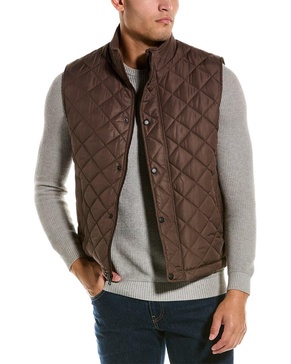 Cole Haan Diamond Quilted Vest