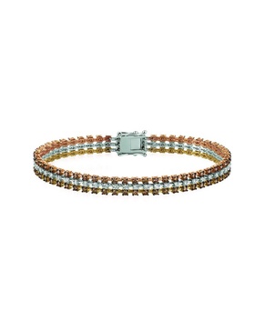 Le Vian 14K Tri Color Gold 3.67 ct. tw. Diamond Bracelet