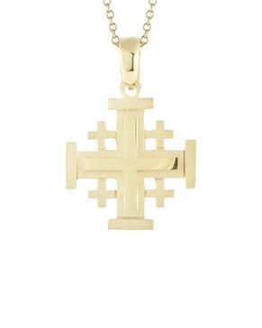 I. Reiss 14K Cross Necklace