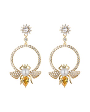 Eye Candy LA The Luxe Collection CZ Drop Earrings