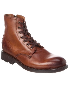 Frye Bowery Lace-Up Leather Boot