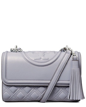 Tory Burch Fleming Small Convertible Leather Shoulder Bag