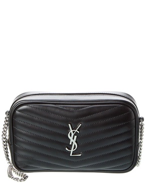 Saint Laurent Lou Mini Matelasse Leather Camera Bag