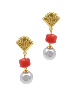 ADORNIA 14K Plated Drop Earrings