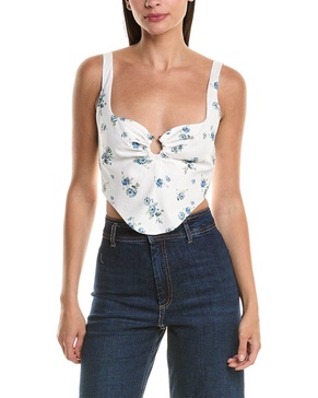 Bardot Cello Bustier Blouse