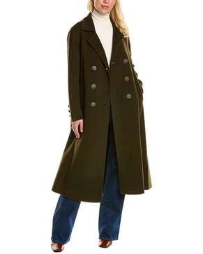 Tory Burch Flared Wool-Blend Coat