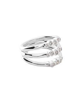 IPPOLITA Stardust Silver 0.42 ct. tw. Diamond Ring