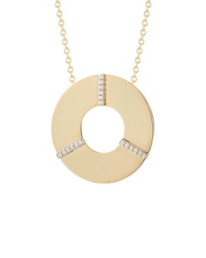 I. Reiss 14K 0.11 ct. tw. Diamond Necklace