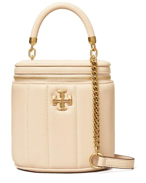 Tory Burch Kira Lamb Leather Vanity Case