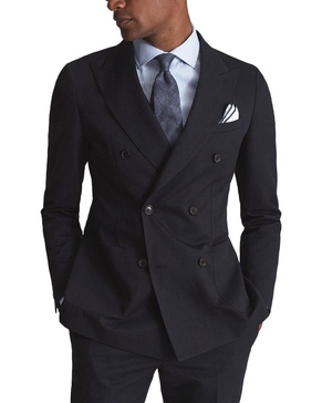 Reiss Class Linen-Blend Jacket