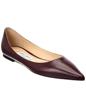 Jimmy Choo Love Leather Flat