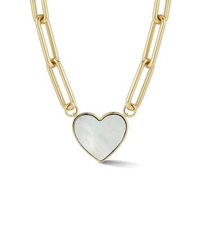 Ember Fine Jewelry 14K Pearl Heart Necklace