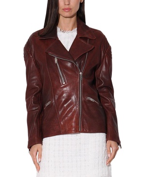 alexa leather jacket