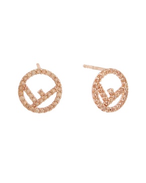 FENDI Crystal F is FENDI Earrings 