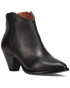 Frye June Leather Western Bootie