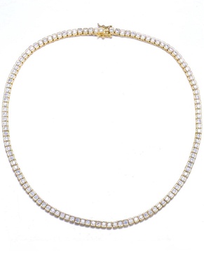 Genevive 14K Over Silver Necklace