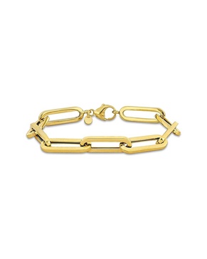 14K Italian Gold Link Bracelet