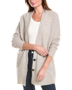 EILEEN FISHER Wool & Mohair-Blend Cardigan