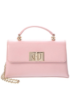 Furla 1927 Mini Top Handle Leather Crossbody