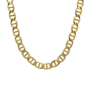 ADORNIA 14K Plated Mariner Chain Necklace