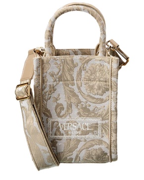 Versace Barocco Athena Mini Canvas Tote