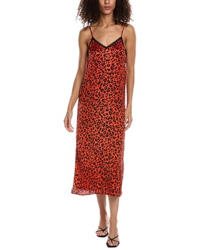 The Kooples Leopard Slip Dress