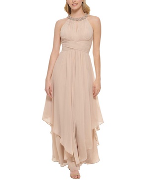 womens chiffon long evening dress