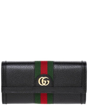 Gucci Ophidia Continental Leather Wallet