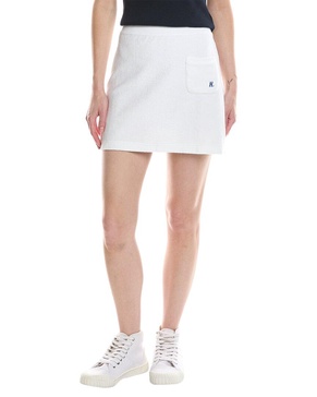 toweling terry skirt