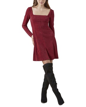 BCBGeneration Square Neck Mini Dress