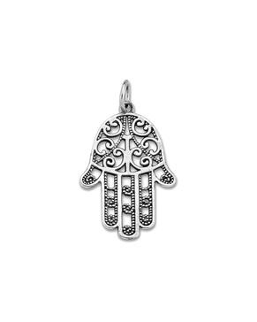 Samuel B. Silver Hamsa Necklace Pendant