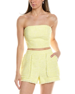 BCBGMAXAZRIA Boucle Crop Top