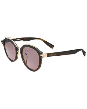 Trussardi Unisex STR339F 0C00 52mm Sunglasses