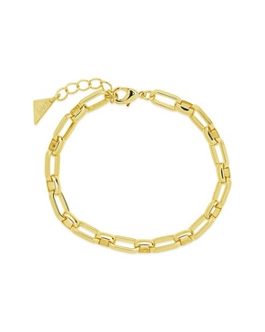 Sterling Forever 14K Plated Isla Chain Bracelet