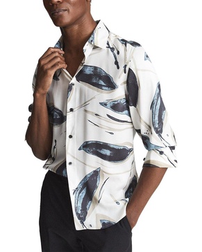 Reiss Sab Painted Print Shirt