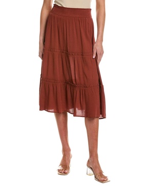 Vince Camuto Tiered Pull-On Maxi Skirt