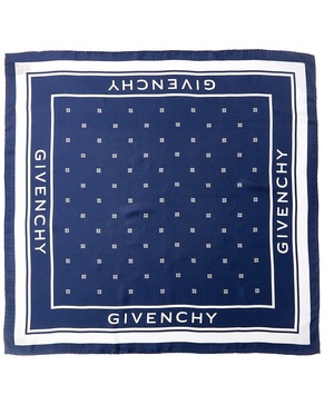 Givenchy Plumetis Silk Twill Scarf