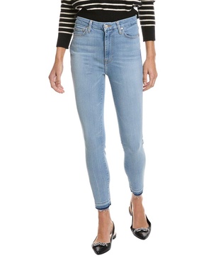 7 For All Mankind High-Waist Delphi Ankle Skinny Leg Jean