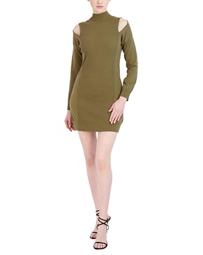 BCBGeneration Cutout Shoulder Dress